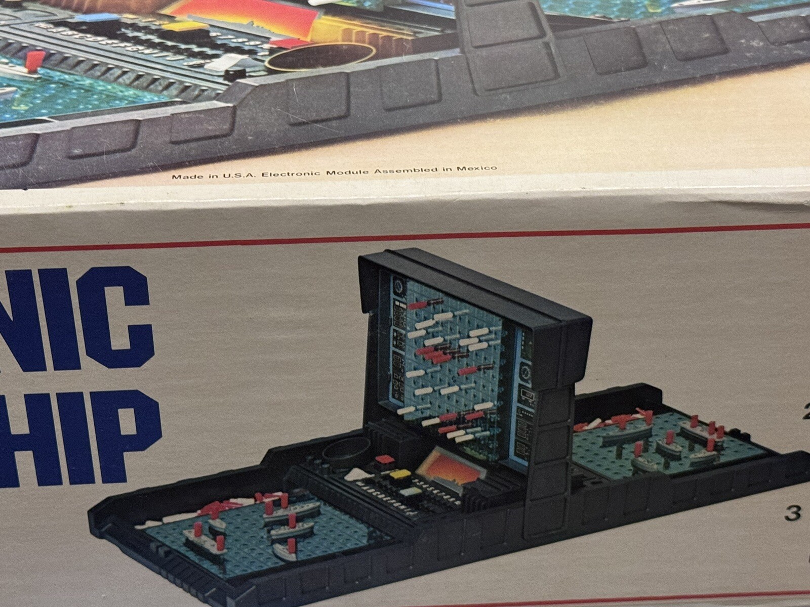 Vintage 1977 Milton Bradley Electronic Battleship Missing Instructions