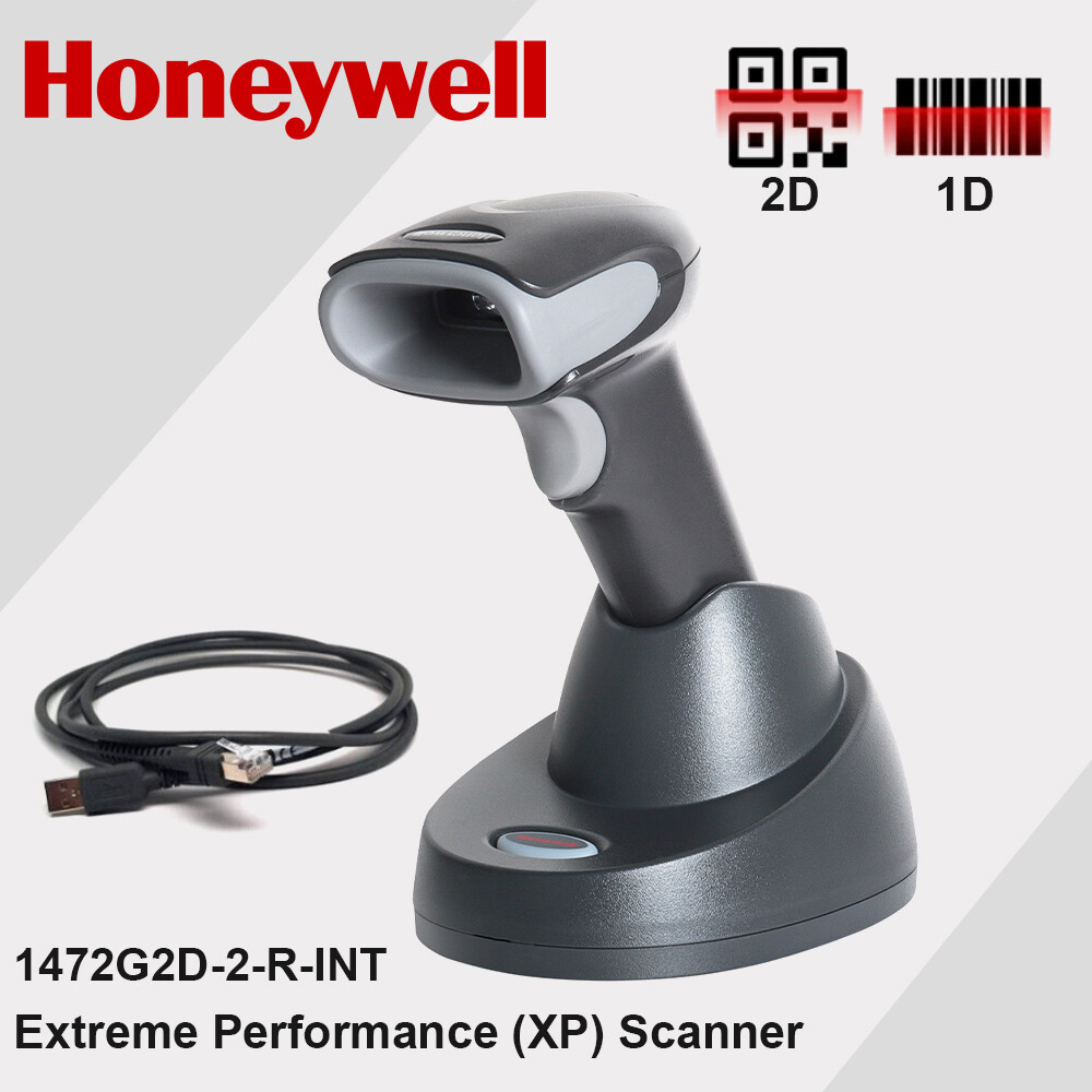 Honeywell Voyager 1472G2D-2-R-INT Wireless Handheld Laser 2D Bar Code Reader