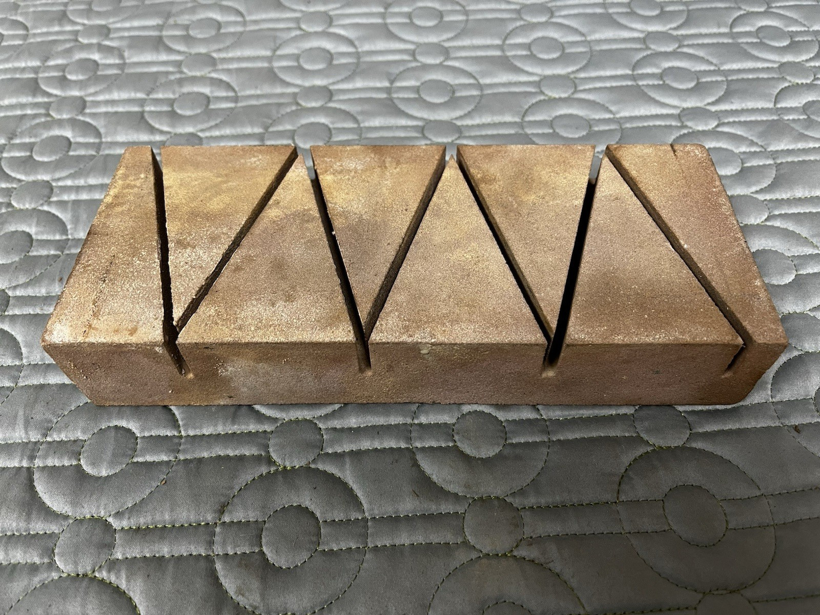 Flattening Stone With Grooves And Grit Grooves For Re Levelling Any Whet Stones