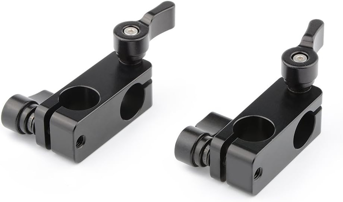 Right Angle Rod Clamp 15mm Rod 90 Degree Rotate for Video Camera DSLR Rig2 PC...