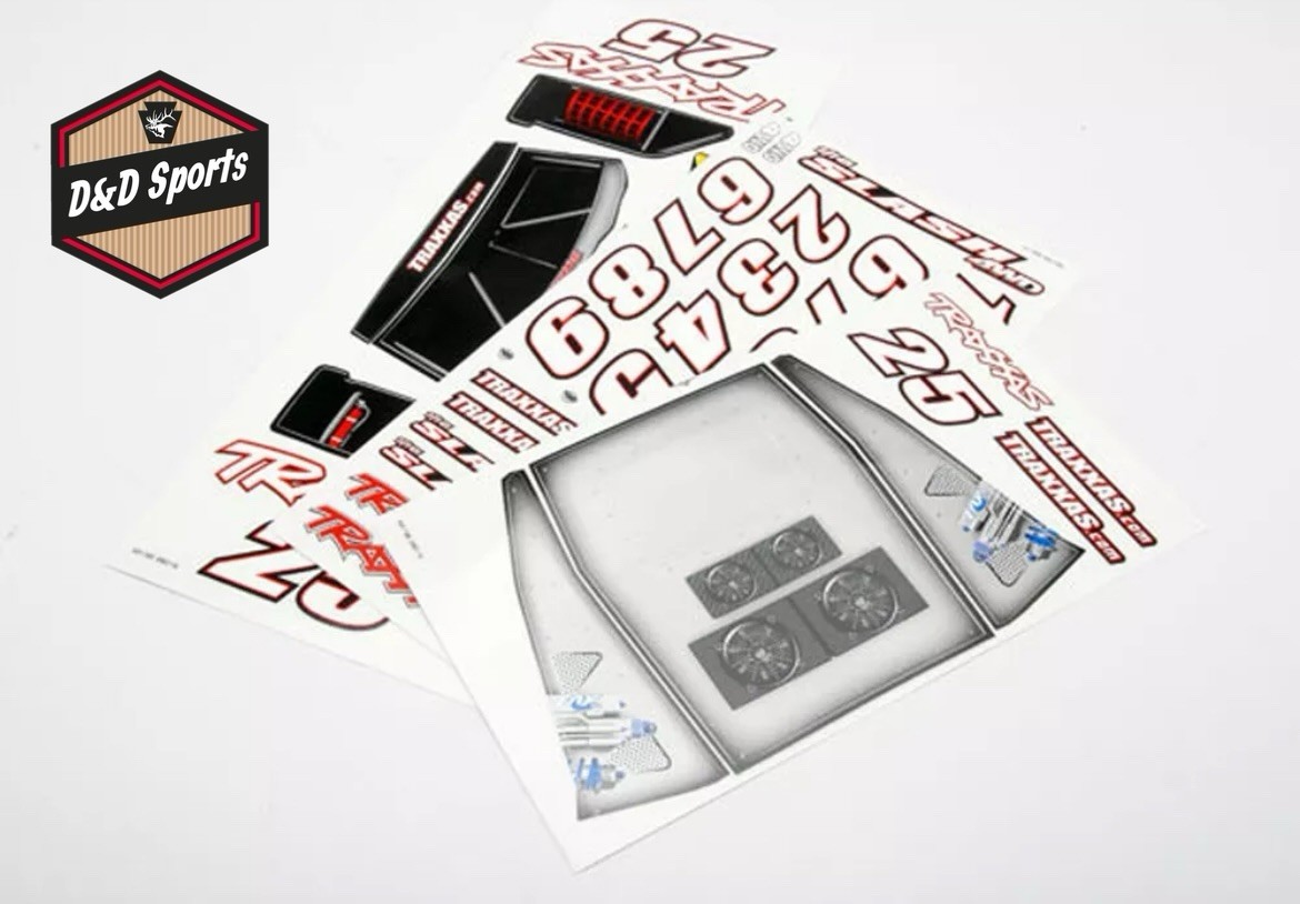 Traxxas 7013 - Decal Sheet 1/16 Slash 4x4
