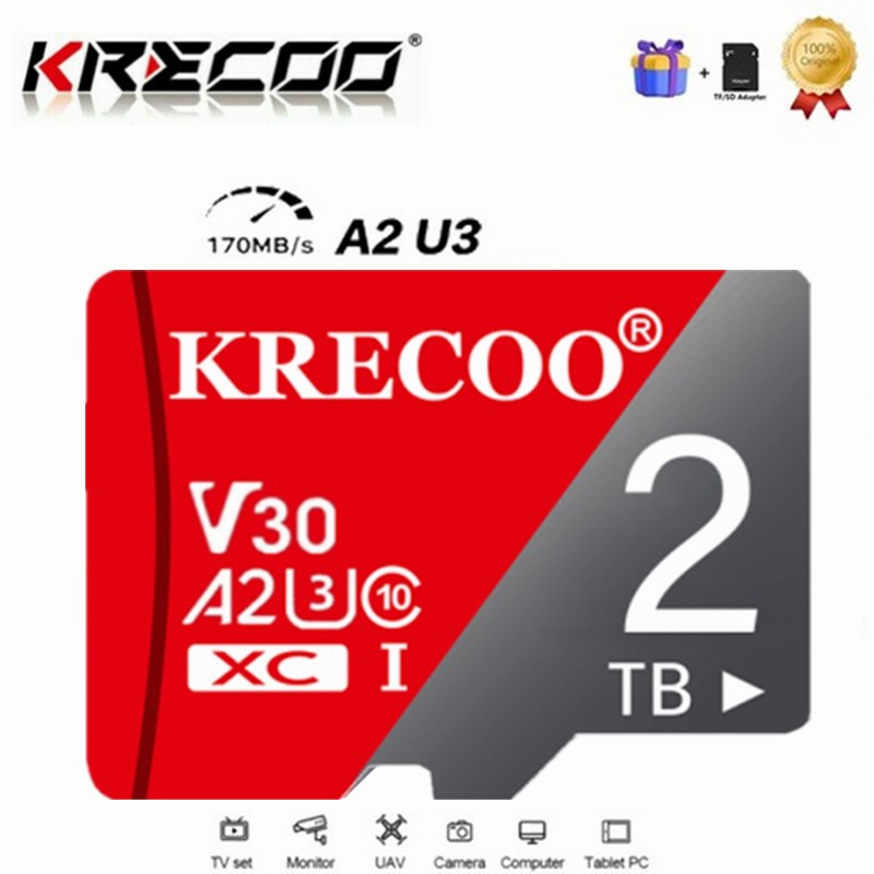 Micro SD Memory Card 2TB 1TB 512GB 256GB 128GB Class 10 Fast High‑Speed Lot