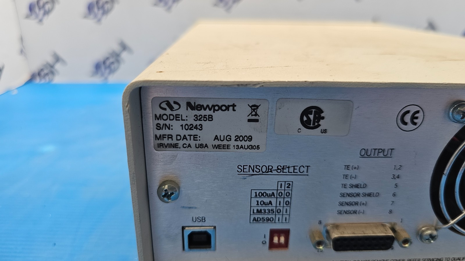 Newport 325B temperature controller