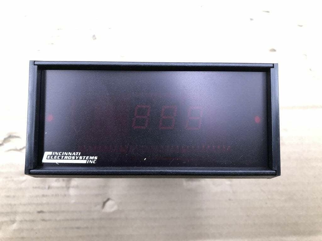 Cincinnati Electrosystems 4161-3-15 7-Segment Display Panel 24VDC -NIB