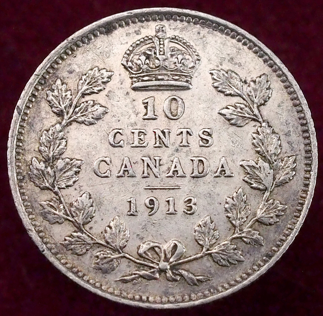 Canada 10 Cents 1913 (K2305)