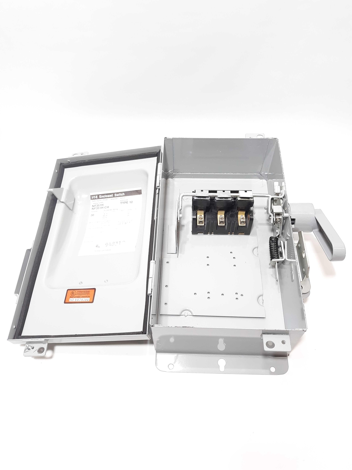 Siemens-Allis NF-351H I-T-E Vacu Break Heavy Duty Safety Switch 30A 600V