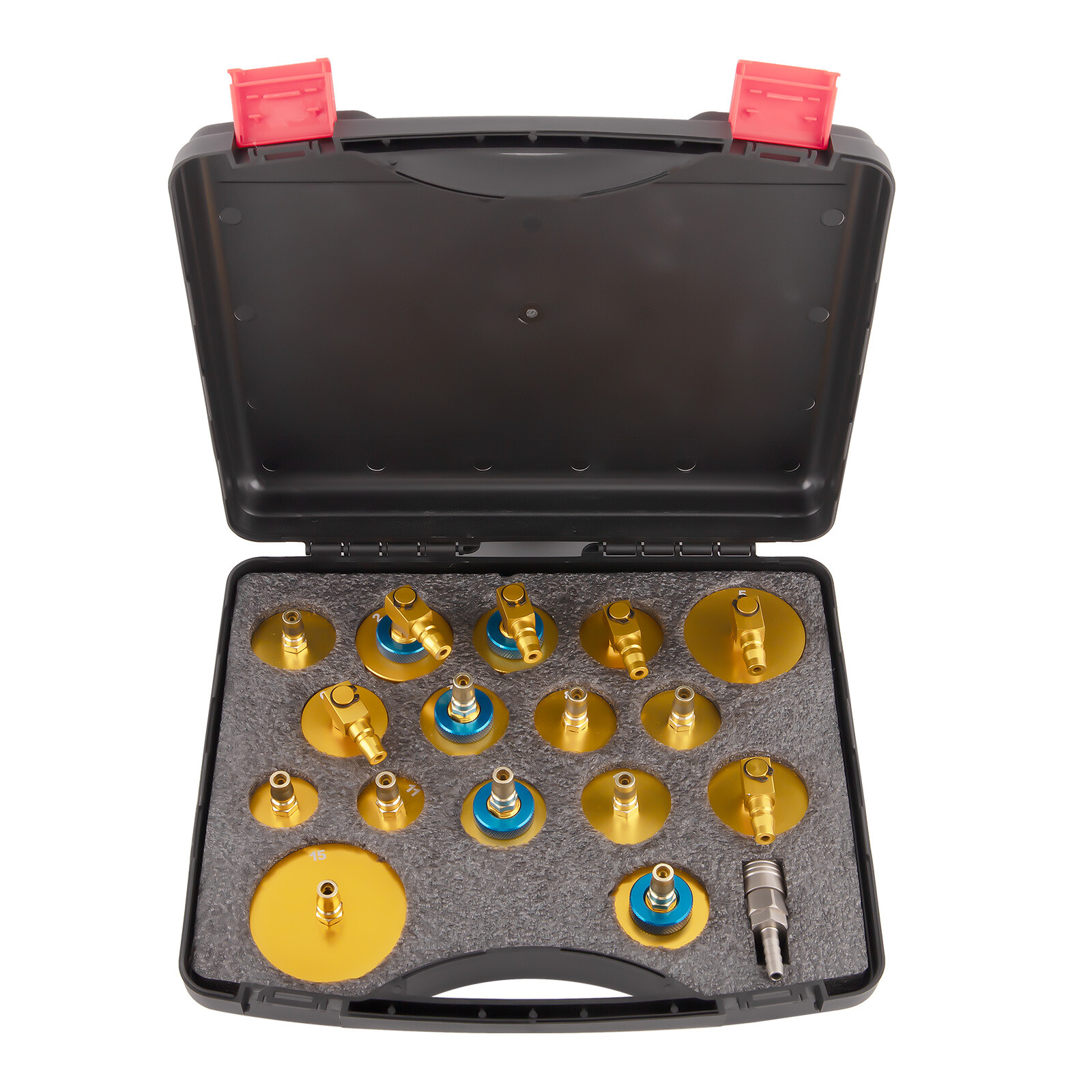 Master Cylinder Adapters Brake Bleeder Adaptor Set Brake Oil Fluid Bleeding Tool