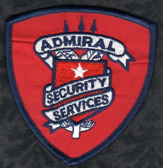 Admiral Security Services Shoulder Patch