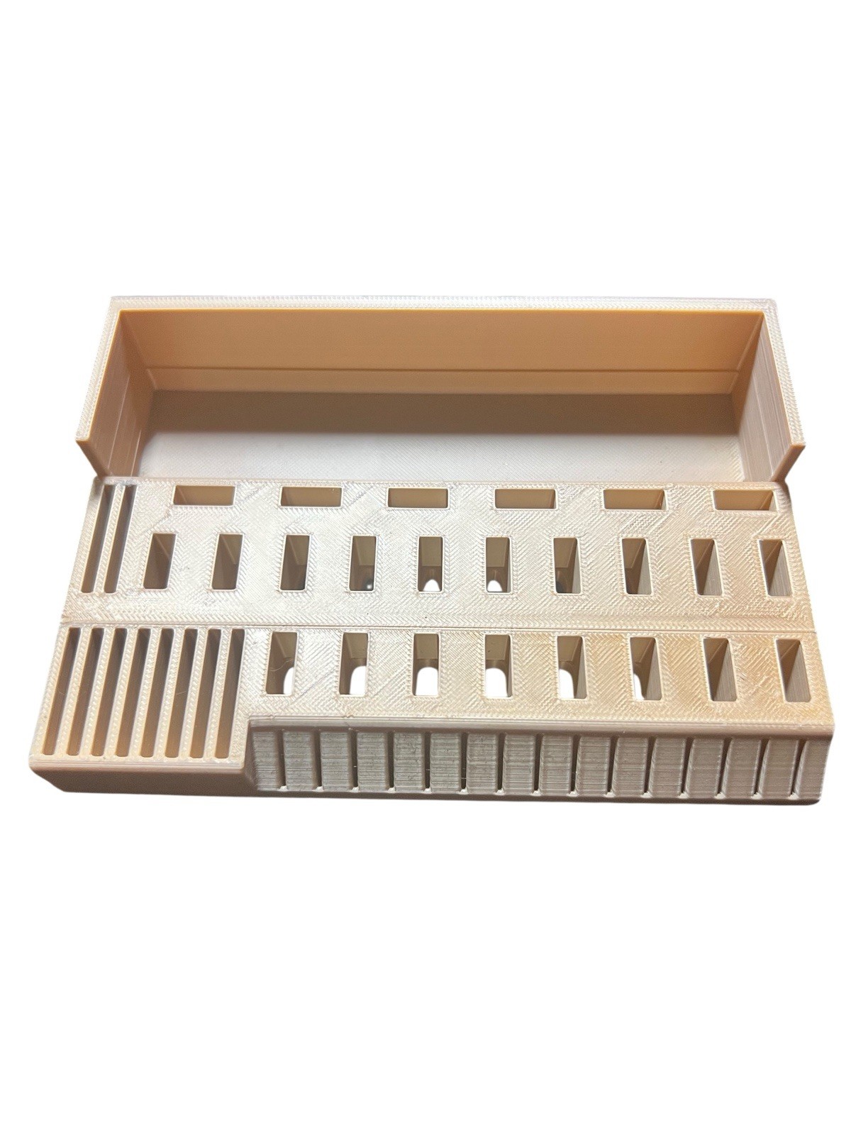 USB Flash Drive + SD Card Organizer with Tray (Glow & Multi Colors)
