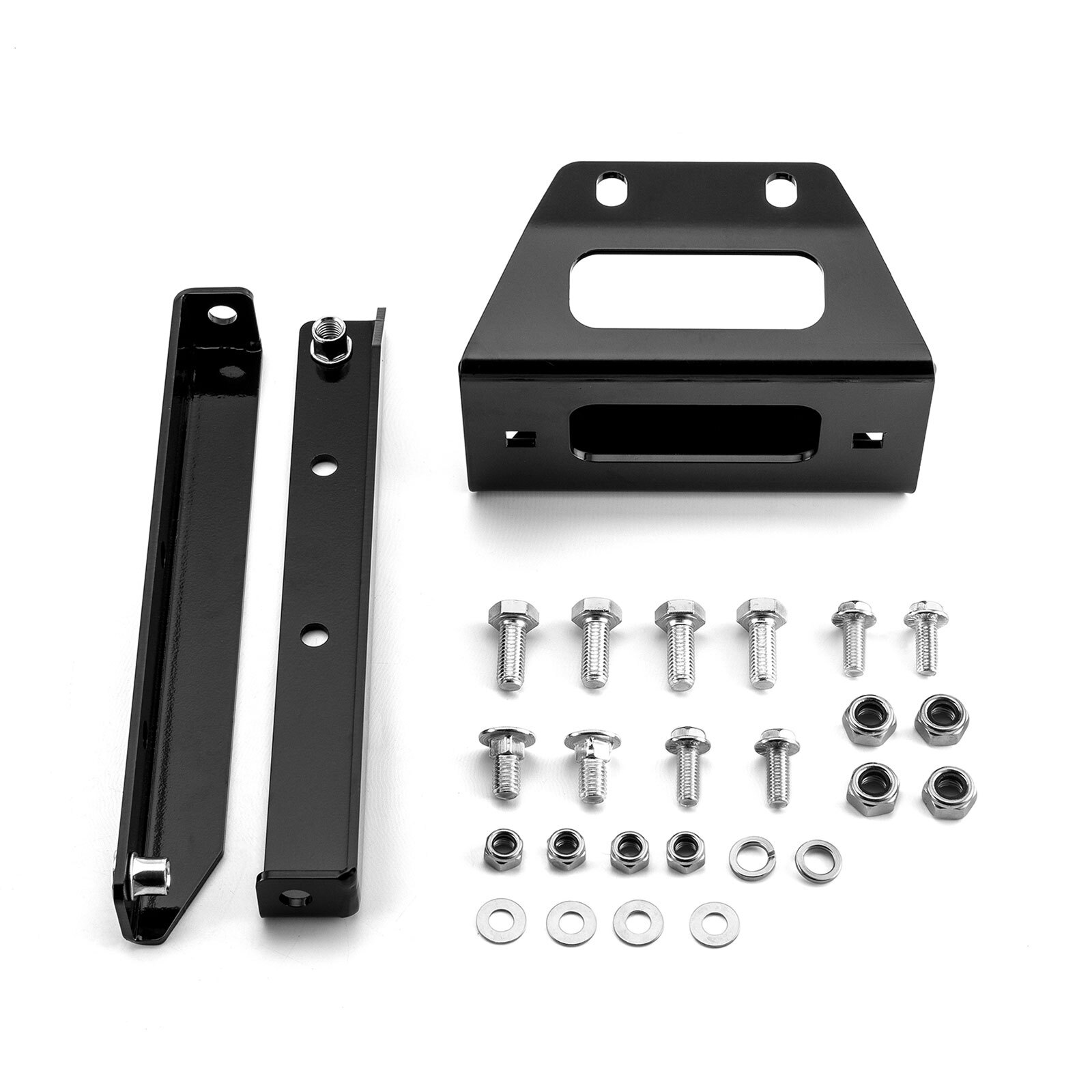 Heavy Duty Steel UTV Winch Mount For Polaris RZR 570/800 Trail 2008-2022