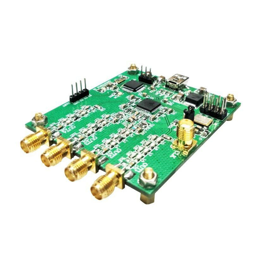 RF Signal Generator 4-Channel DDS Module For AD9959 AT Commands Serial Output