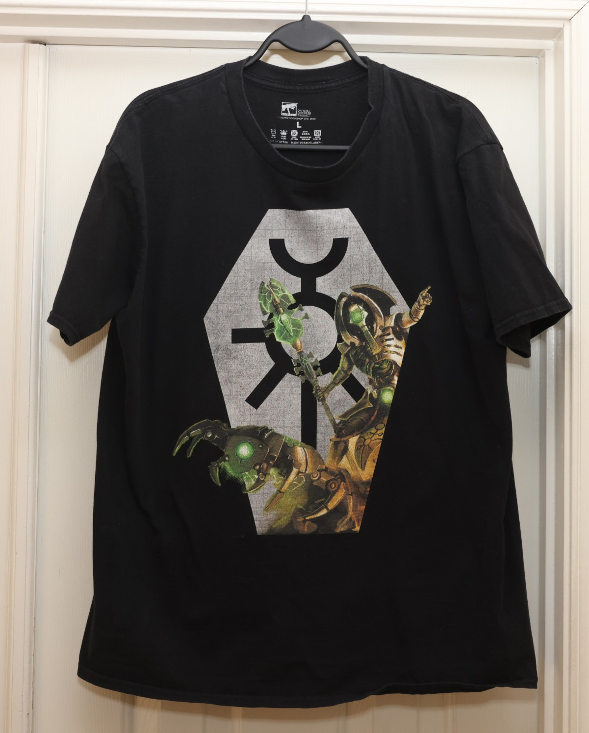 WH40K Necrons Cryptek Black LARGE T-Shirt Warhammer 40K