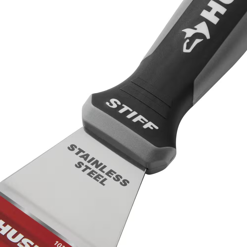 3 In. Bent Extendable Scraper with Stainless Steel Blade
