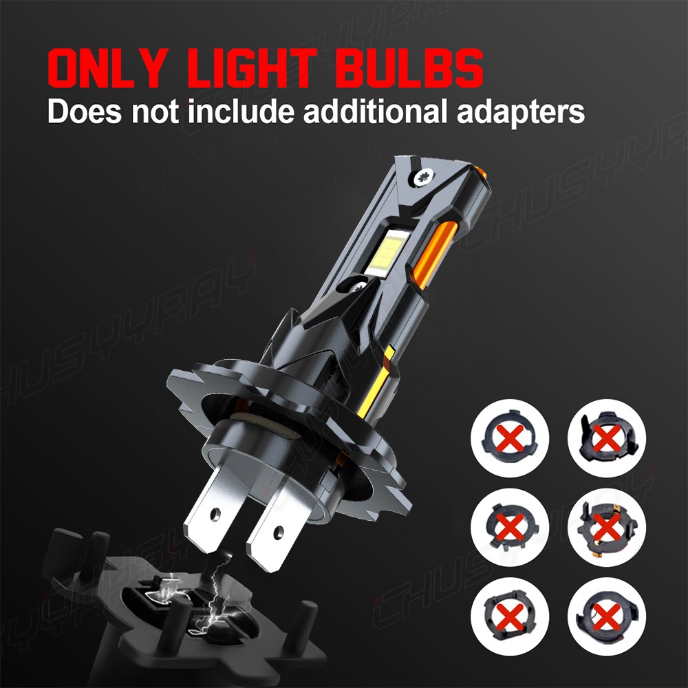 4x H7 H11 LED Headlight Bulbs White For Suzuki Hayabusa GSX1300R 2008-2017 2019