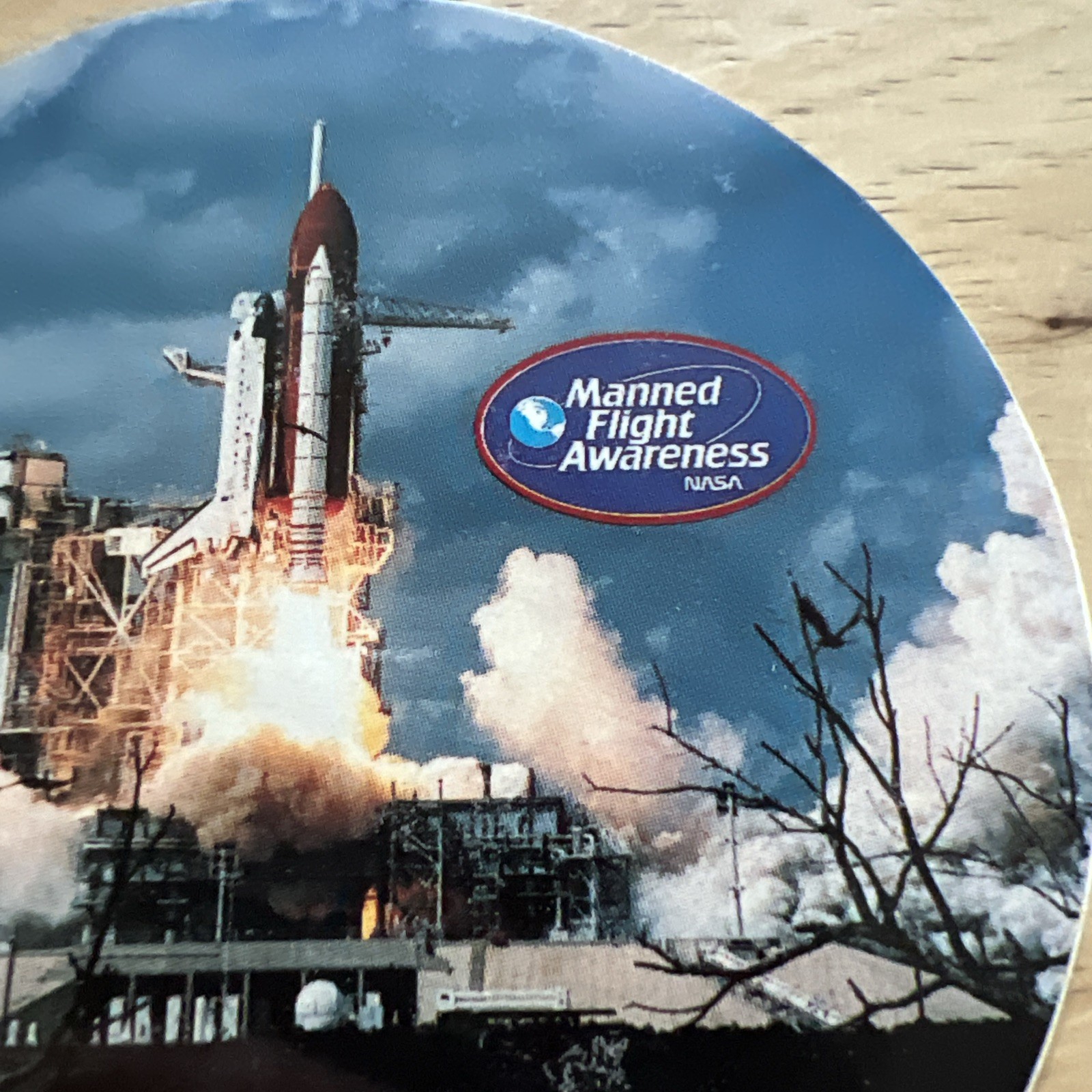 Vintage NASA Space Shuttle Sticker - World Class Quality