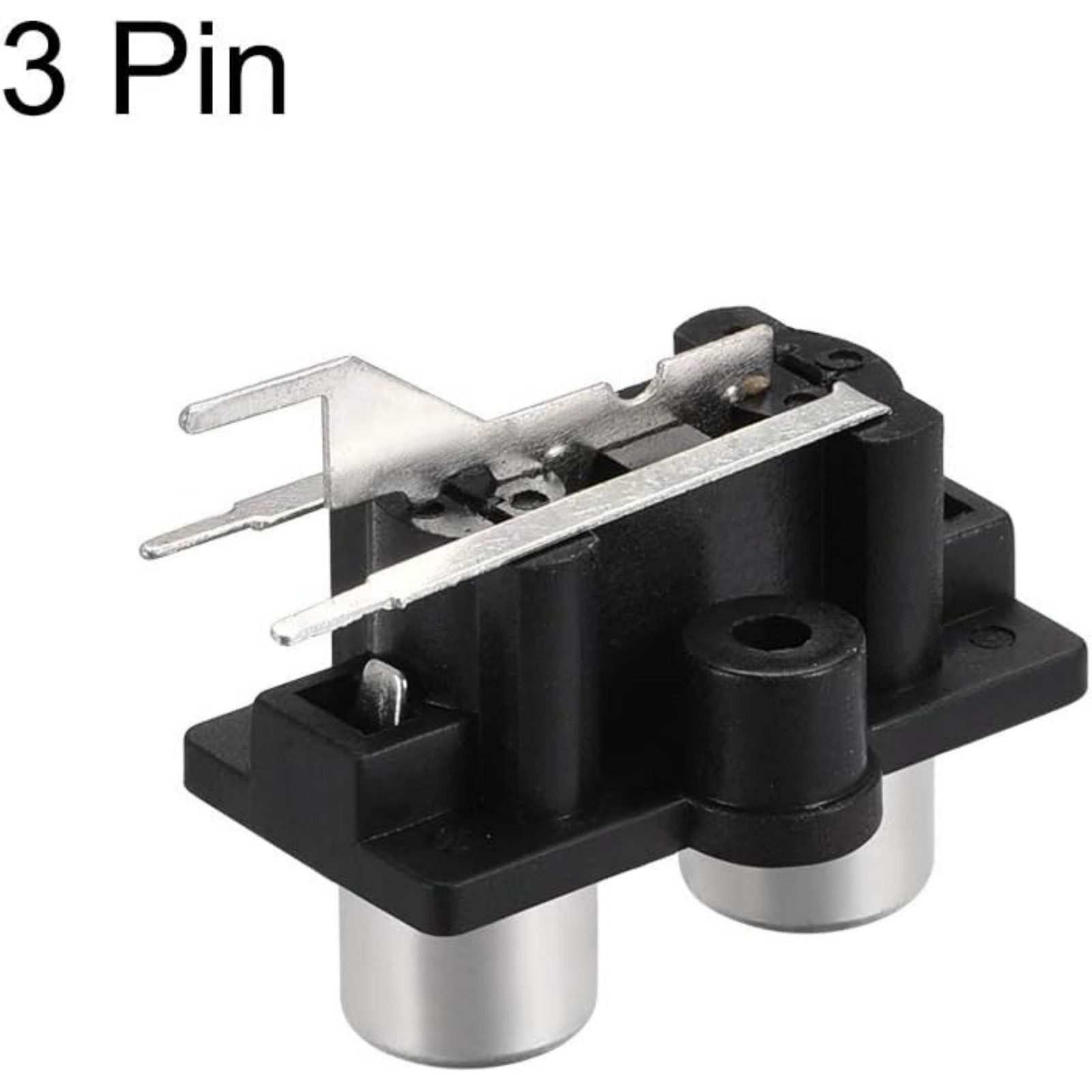 2PCS Replacement RCA Female Socket Panel Mount Connector for Audio/Video Systems