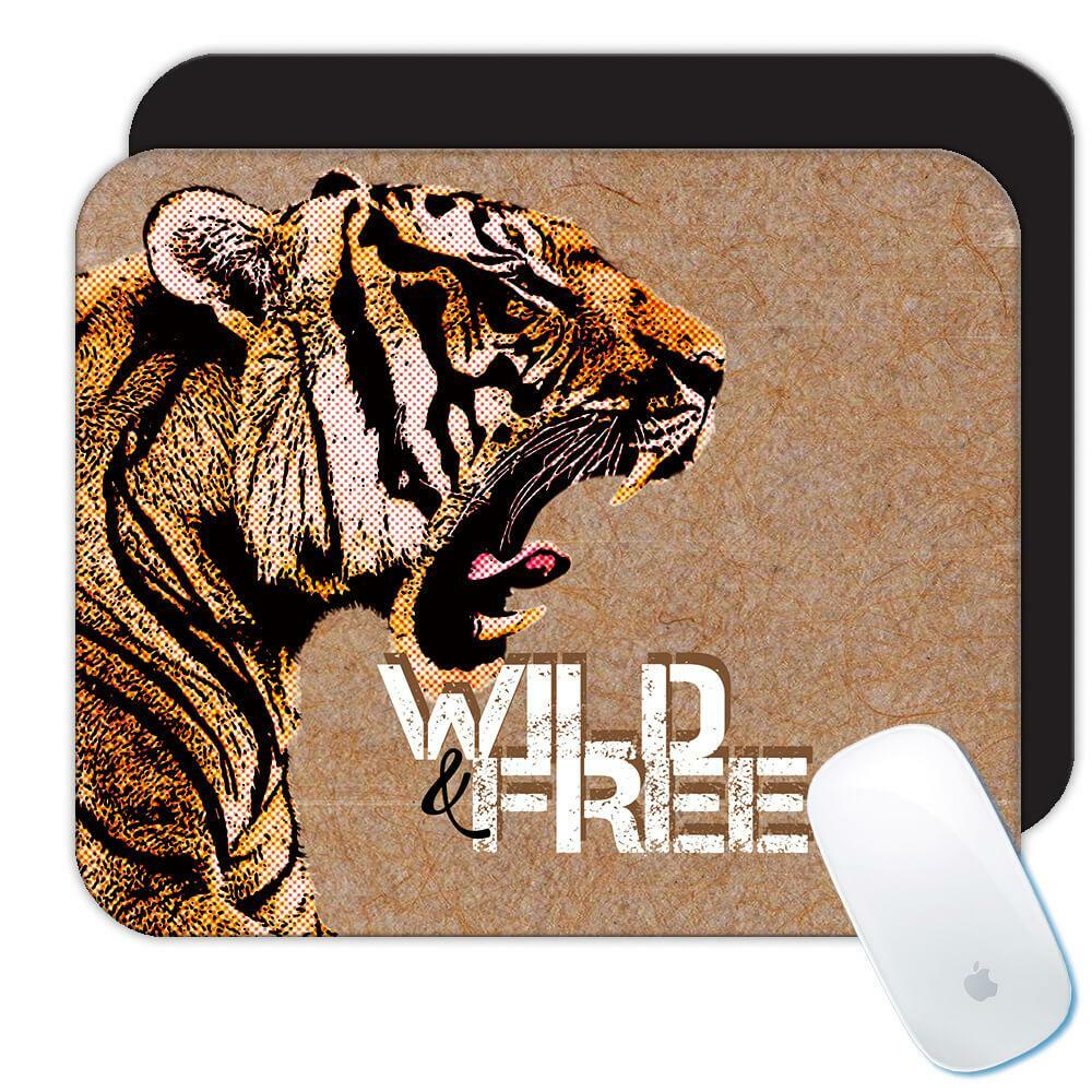 Gift Mousepad : Tiger Nature Eco Ecology Wild Animals Wildlife Fauna Safari