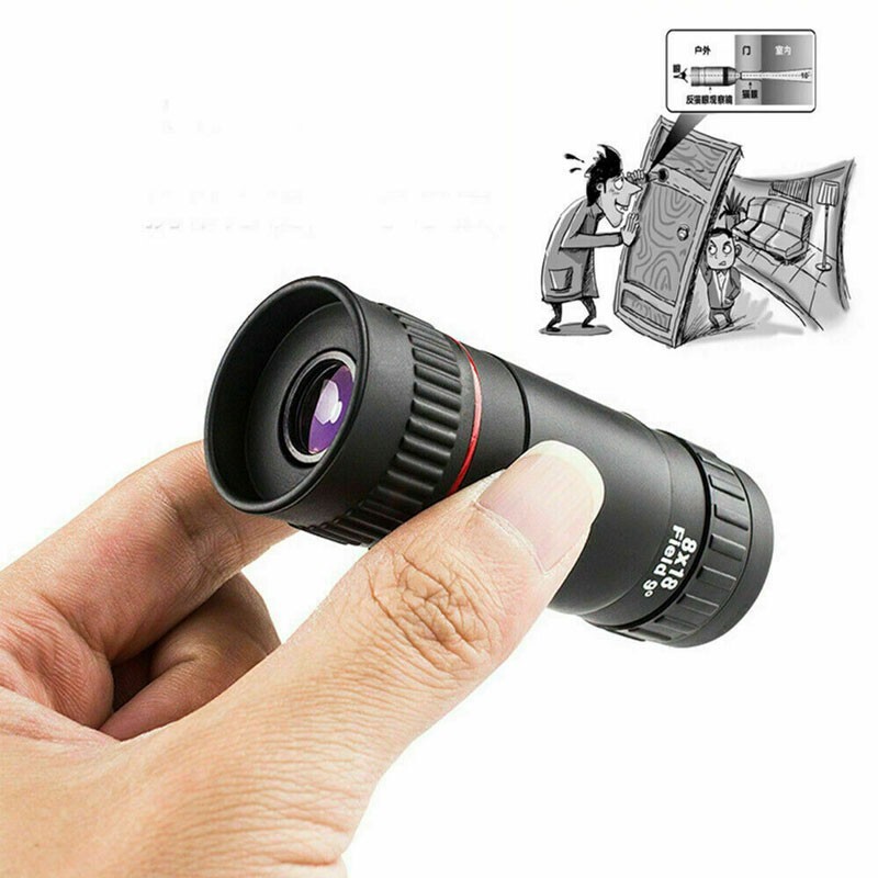 Mini Home Security DIY Door Peephole Reverse Viewer Cats Eye Reversal Pouch Tool