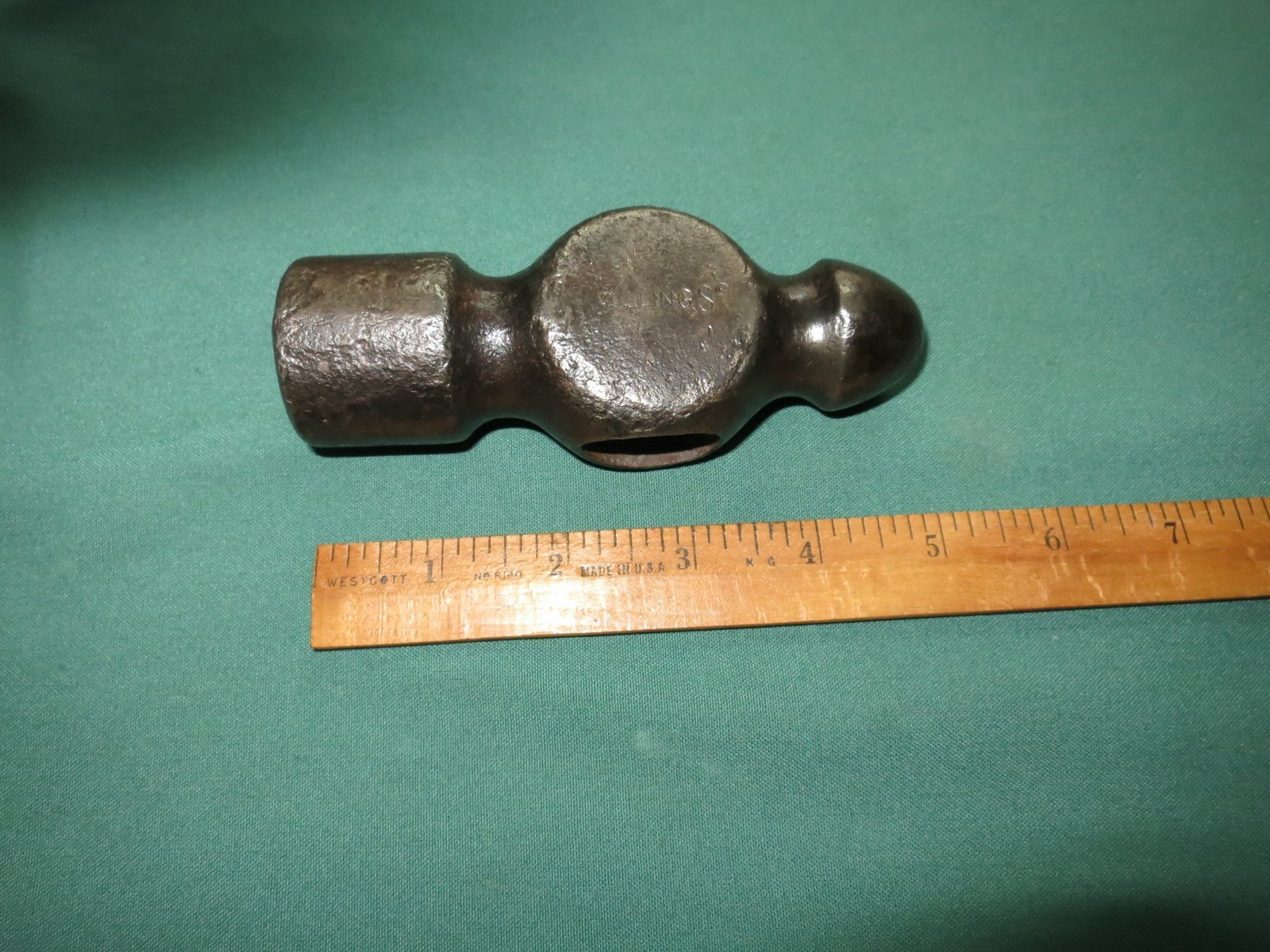 Vintage Billings 2 lb. Ball Peen Hammer Head