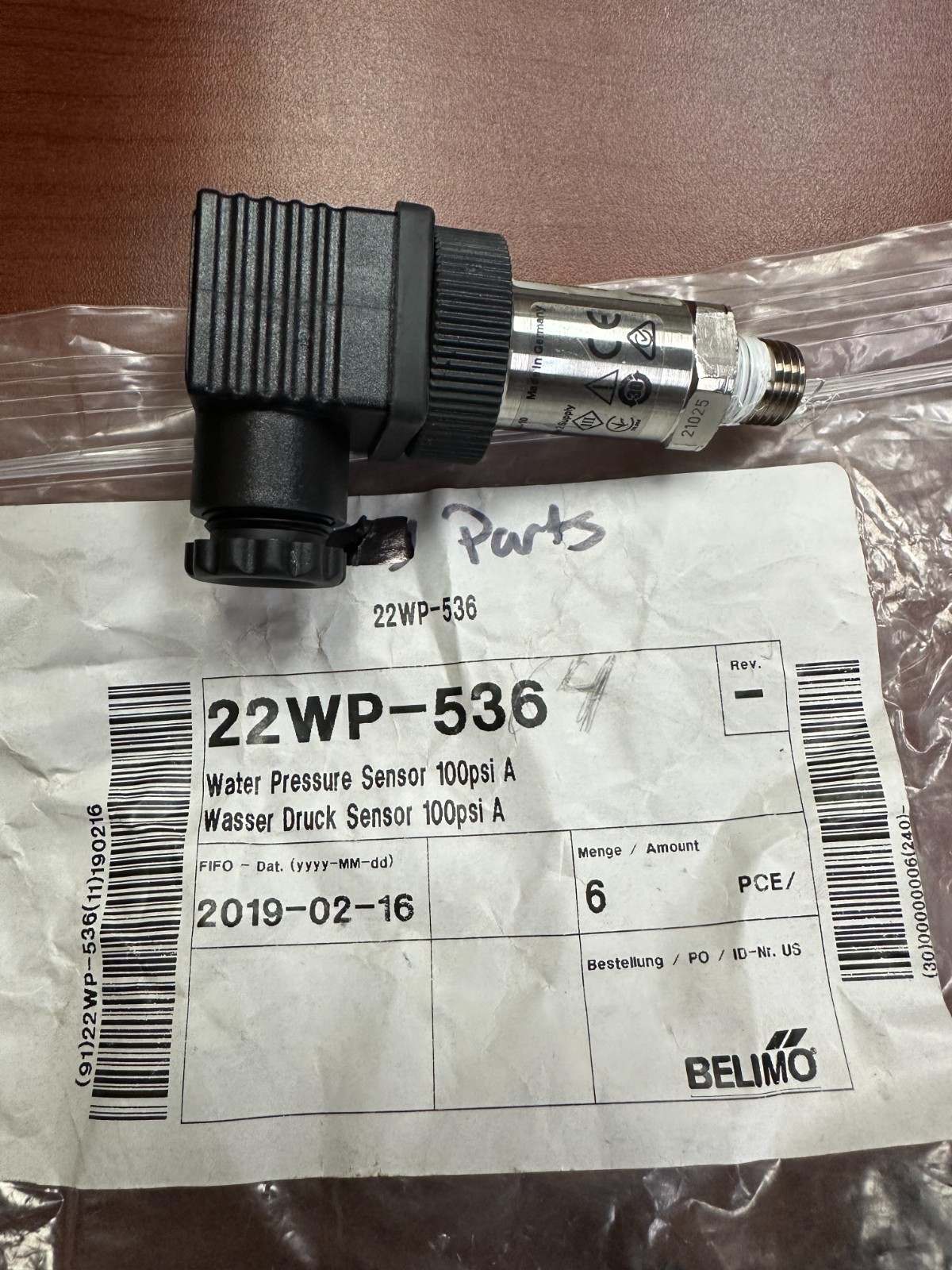 BELIMO 22WP-536 / 22WP536