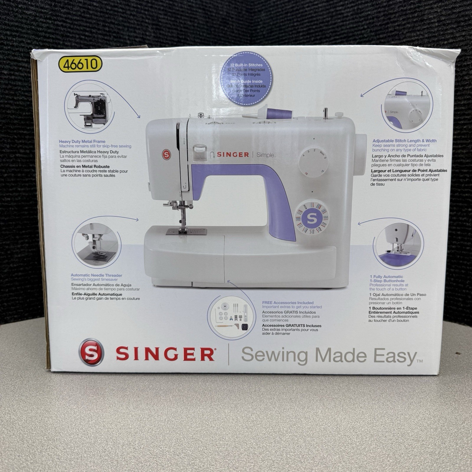 SINGER Simple 3232 Sewing Machine with Automatic Needle Threader