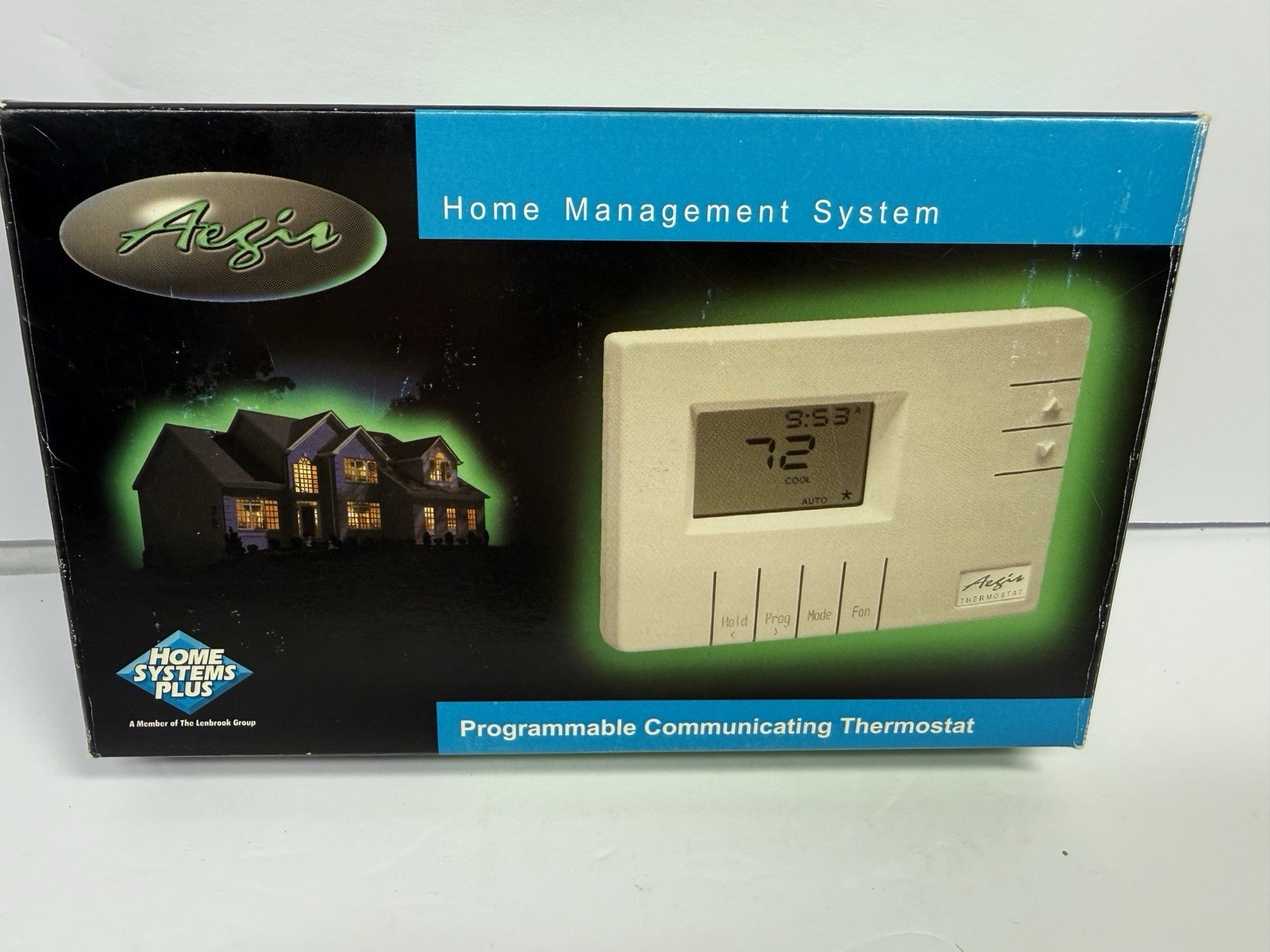 Aegis TS1 Home Systems Plus Programmable Communicating Thermostat Open Box