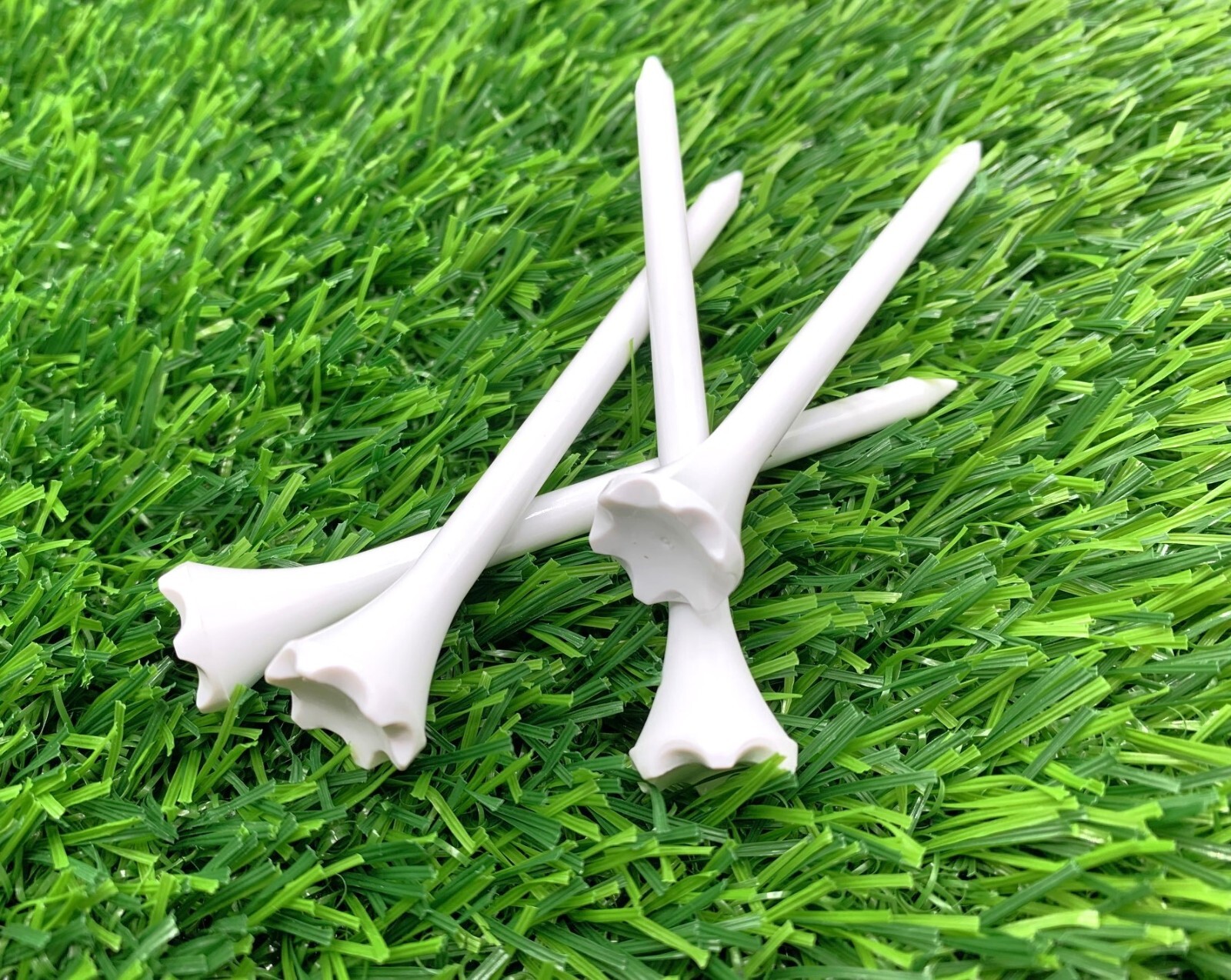 Golf Tees Truestrike 3 1/4 Solid White Plastic Premium 3.25 Golf Tees New
