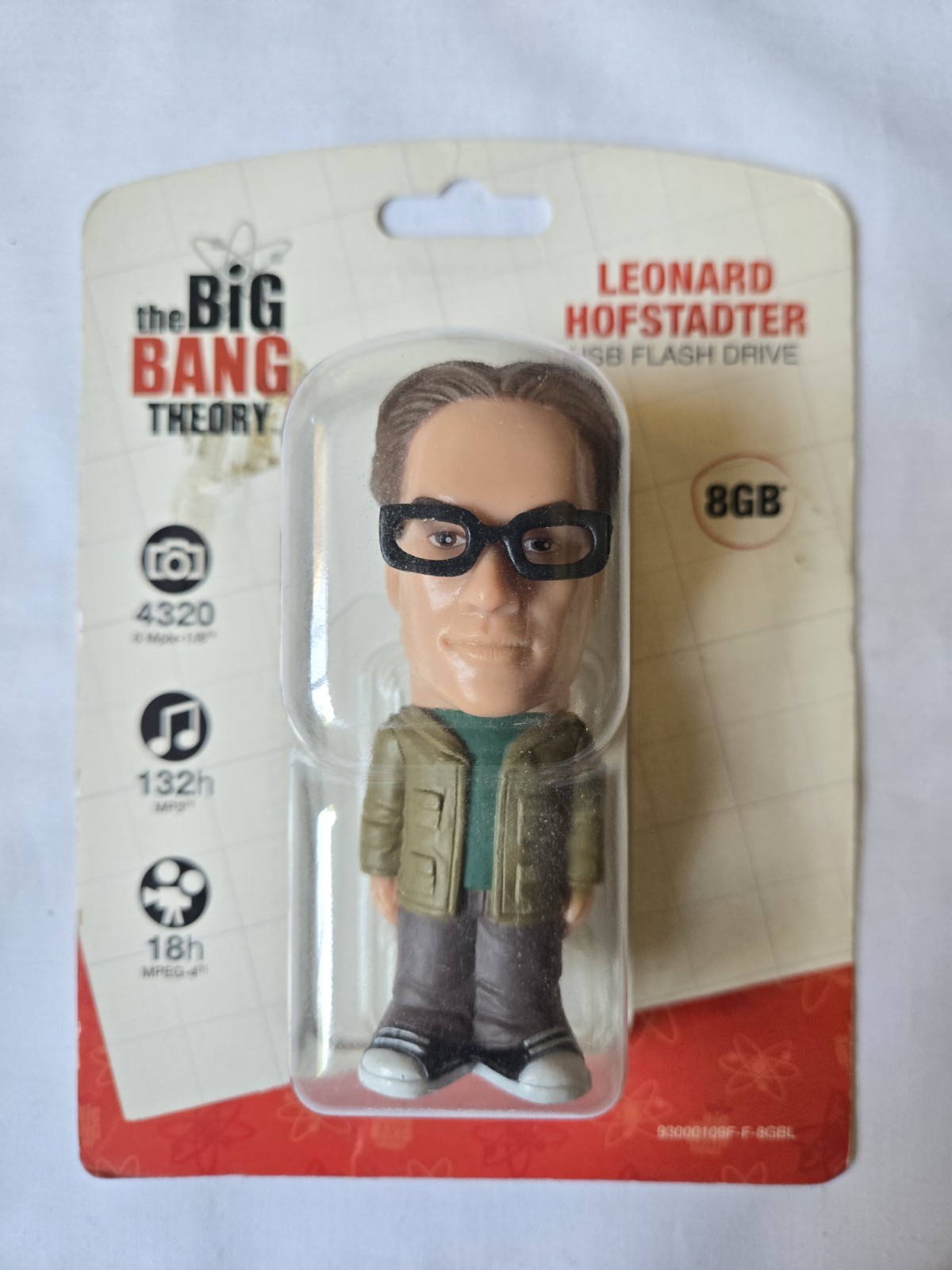 Big Bang Theory Funko 8GB Flash Drive Figure Leonard Hofstadter  NIB