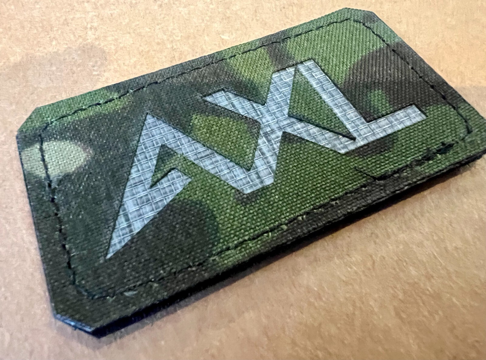 AXL Multicam Tropic Logo Tegris Backing Patch