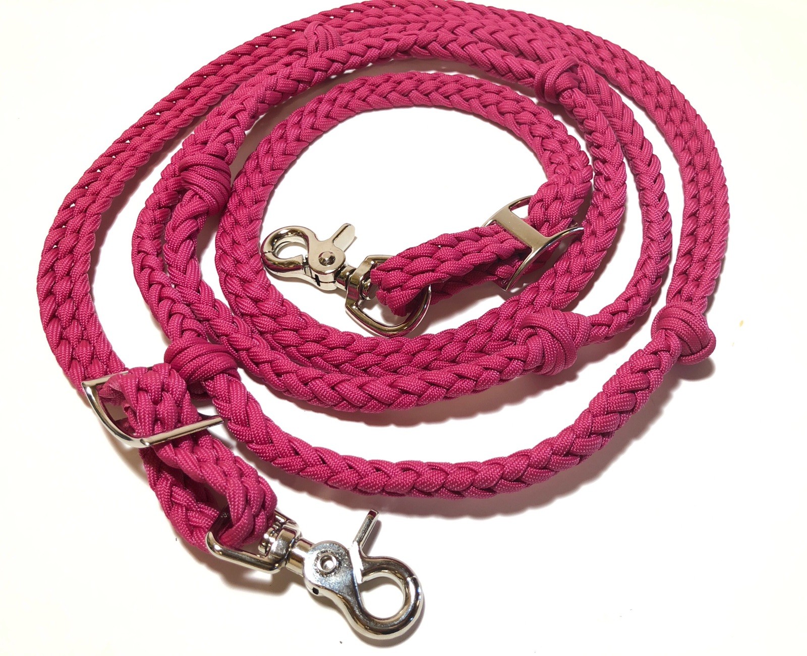 Barrel Reins fuschia
