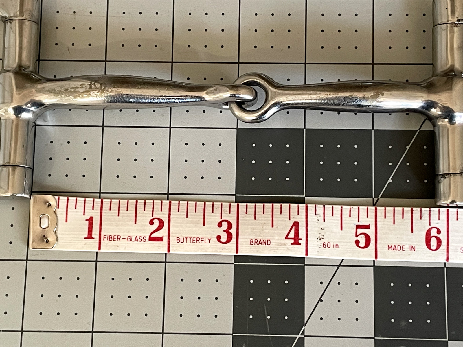 Korsteel D Ring Single Joint Snaffle Bit - 5.75" (hard to find size!)