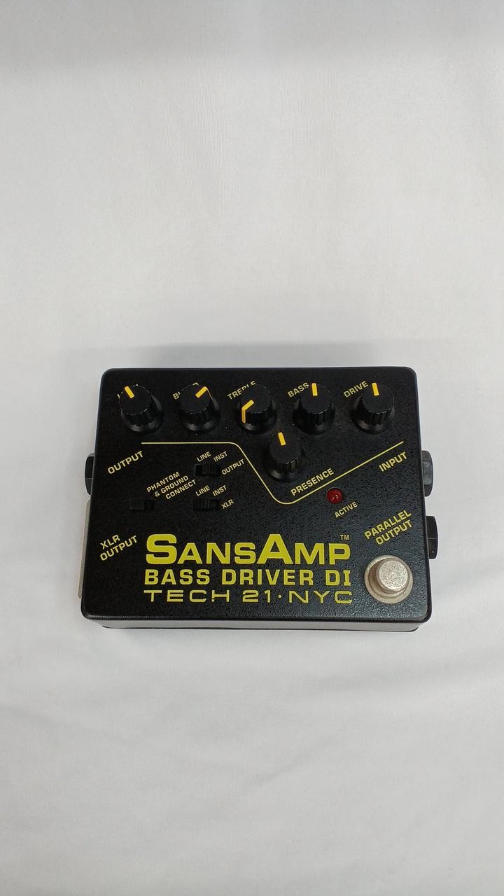 Tech21 Amp Simulator SANSAMP BASS DRIVER DI