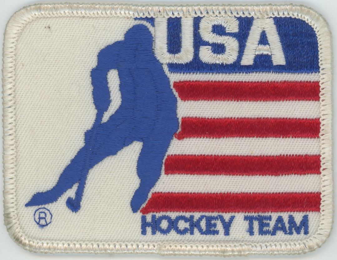 USA National Hockey Team Vintage Original Patch AMCo