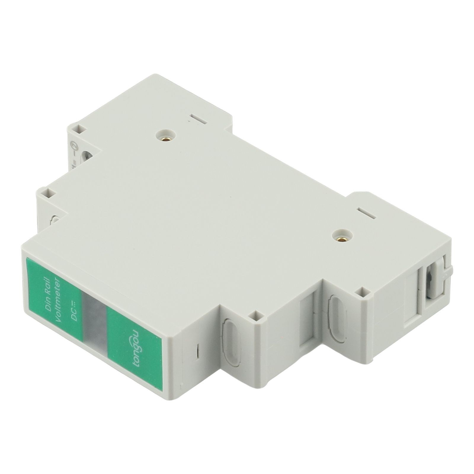 LED Digital Voltage Meter 1 Way for 35mm For Din Rail DC 11V-310V Range