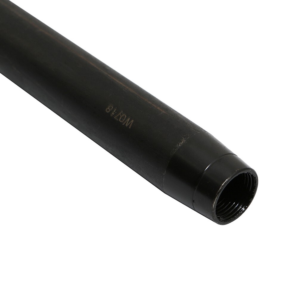 Black 4" Chromoly Steel Swedged Tube Rod 3/4" RH & LH Fine Thread 1.00" O.D.