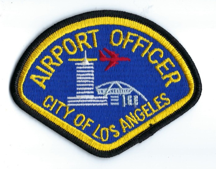 City of Los Angeles (LA County) CA California AIRPORT OFFICER Police patch NEW!