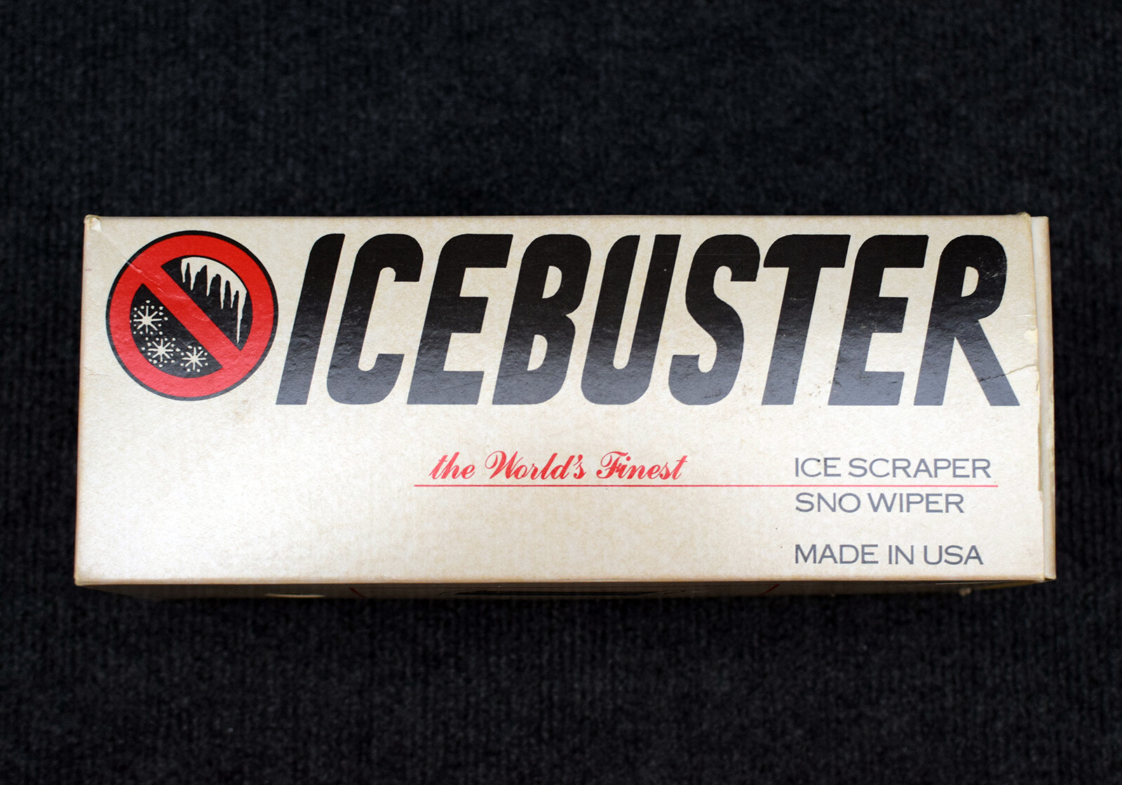 Icebuster Vintage Ice Scraper Protective Mitt Fur Liner