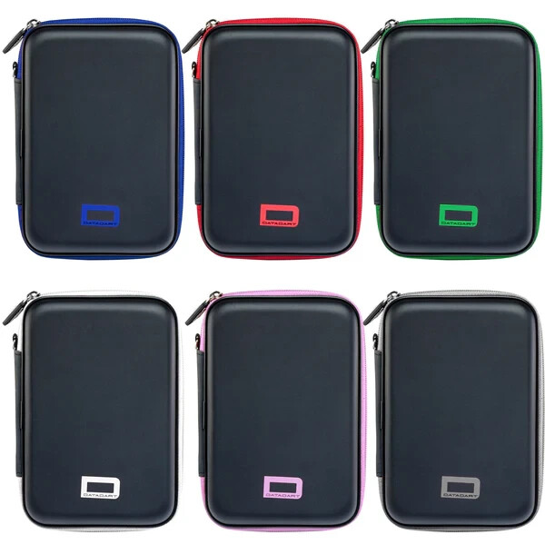 GREEN DATADART PRO PAC MAX HARD SHELL DART CASE WILL HOLD 2 SETS DARTS