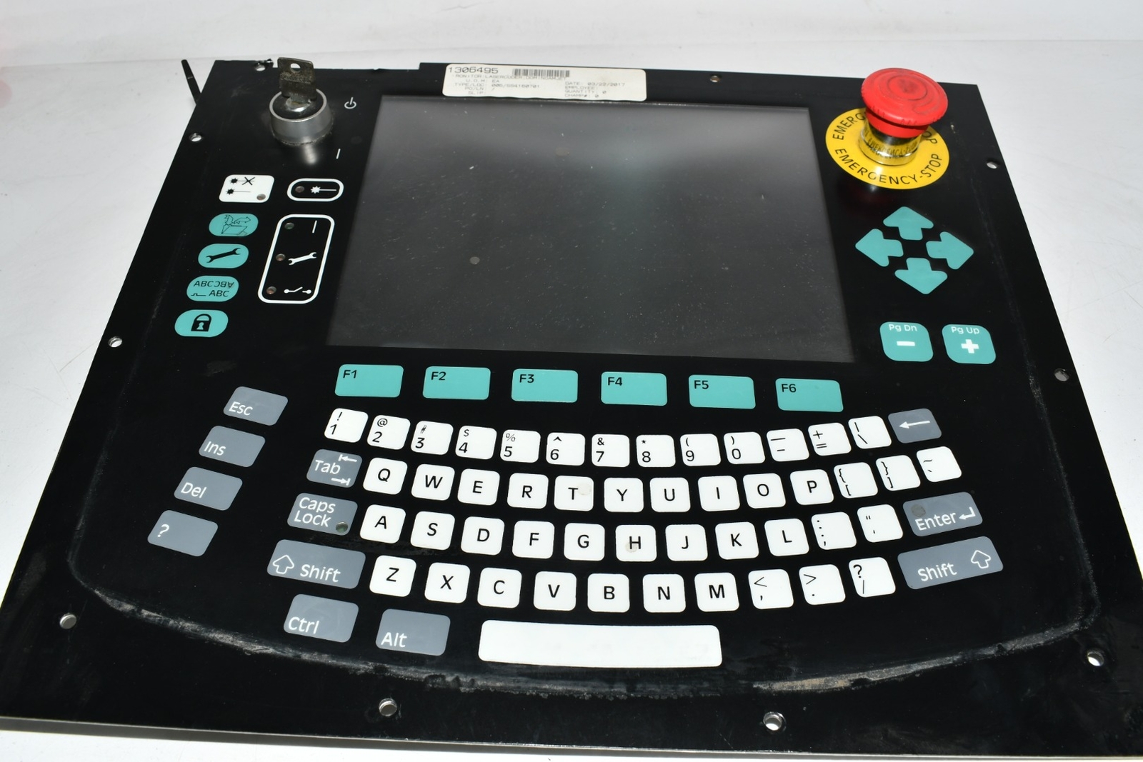 DOMINO 012334 CODER VIDEO USER OPERATOR INTERFACE PANEL PLC Display Membrane Swi