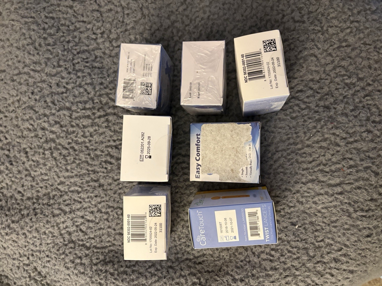 7 Boxes Lancets