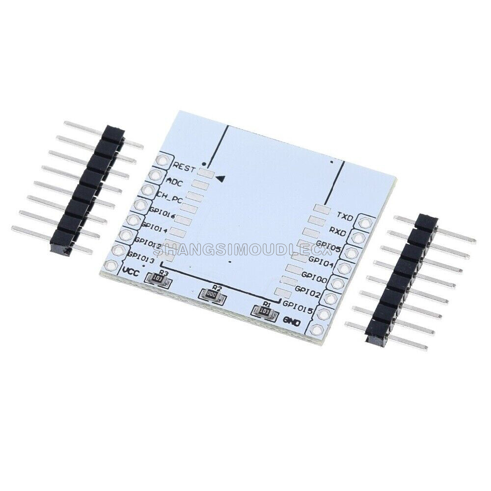 10PCS ESP8266 Serial Wireless WIFI Module Adapter Plate for ESP-07 ESP-08 ESP-12