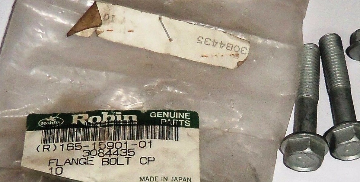 POLARIS PURE OEM NOS SNOWMOBILE ATV CYLINDER HEAD FLANGE BOLT PACK (2) 3084435
