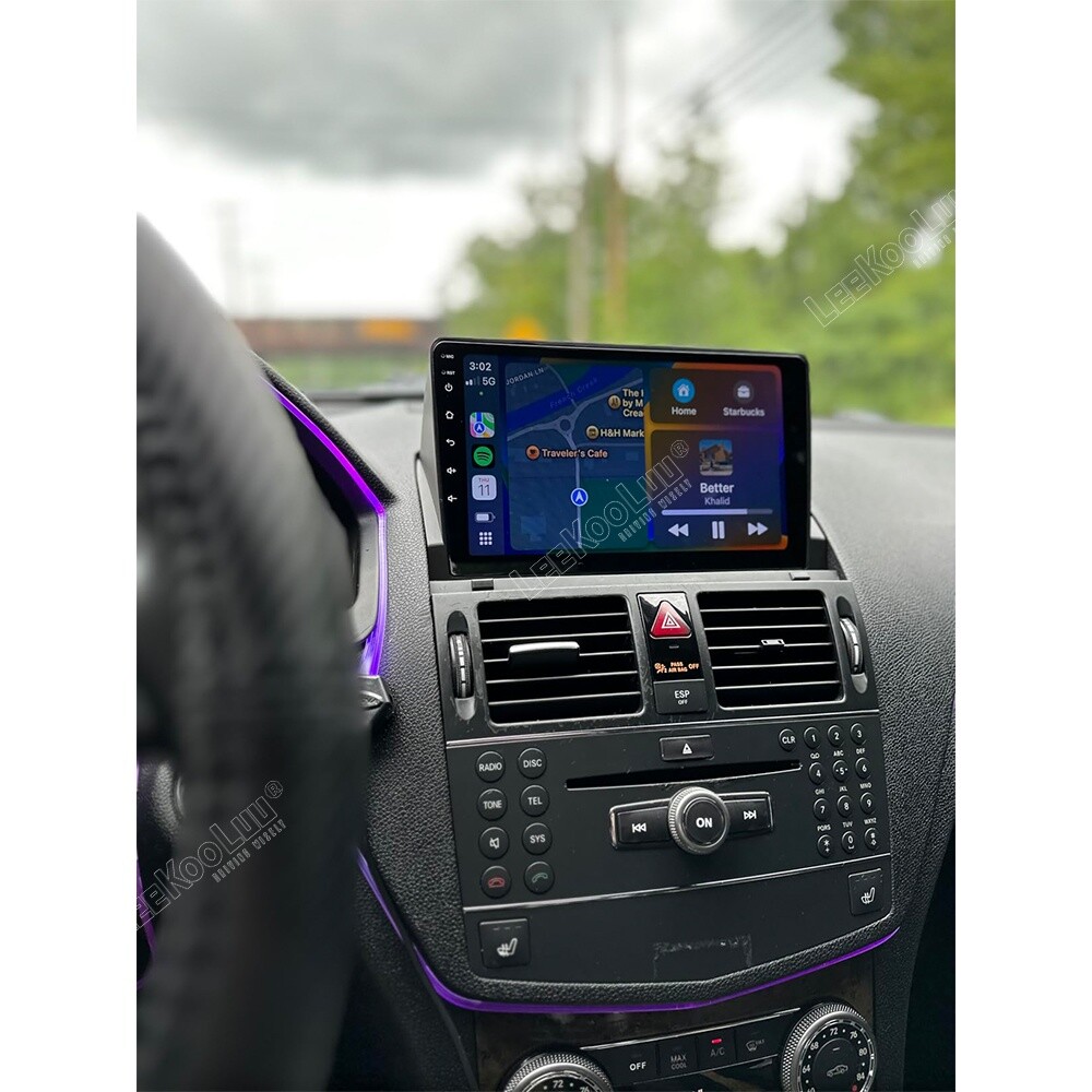 Carplay For Mercedes Benz C-Class W204 S204 2007-2014 Car Stereo Radio Android15