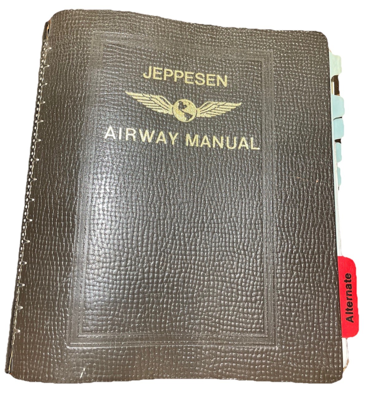 Jeppesen Airway Manual Leather Book PSW NV UT CO AZ NM Jepp Charts