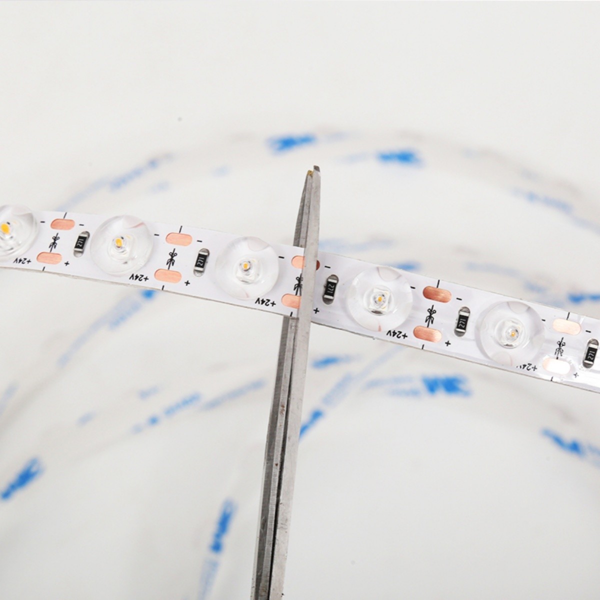 DC24V 36LEDs/m S Shape Bendable Flexible Diffuse Reflection Room LED Light Strip