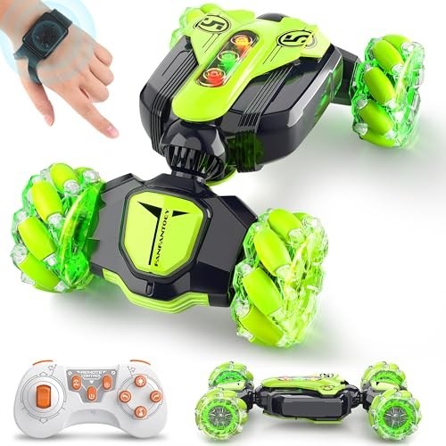Gesture Sensing Remote Control Stunt Car - Boys Toys Age 6-8-12, 4WD Hand...