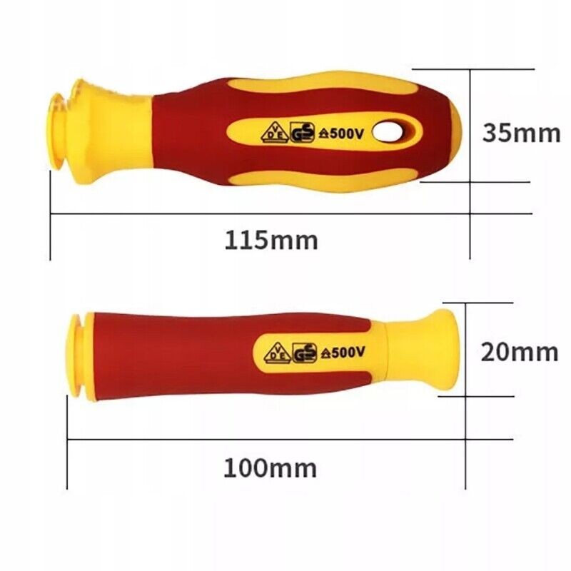 Insulated Screwdriver Set Magnetic Torx & Phillips Tips Electrician Repair Tool