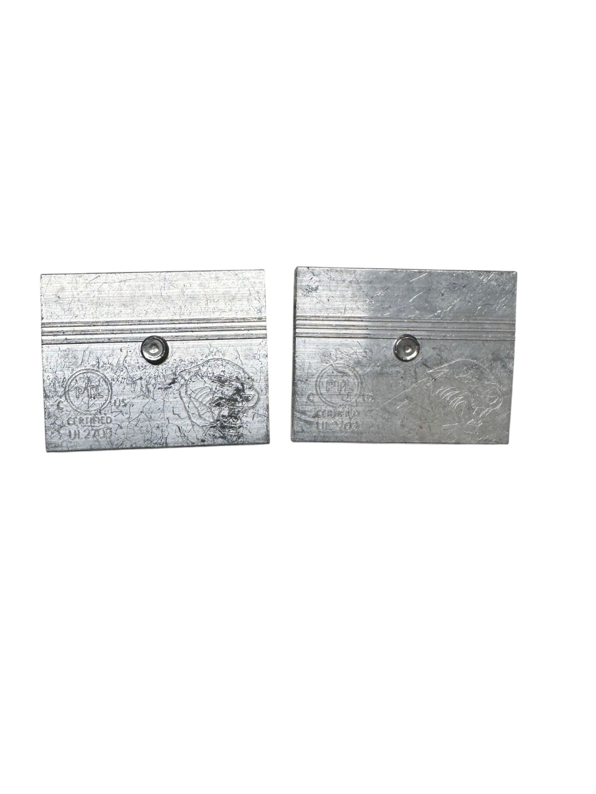 Universal Solar Panel Mid Clamps Grounding Pins UL2703 Fastener (LOT OF 2) 🔥