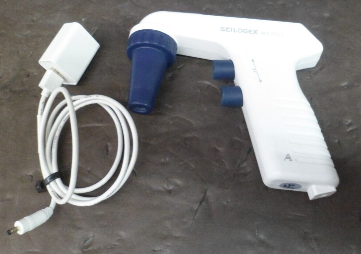 Scilogex SCI-FILL Motorized Pipette Filler Charger included