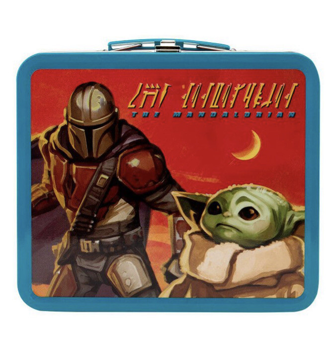 Star Wars The Mandalorian And Baby YODA Lunch Box By Funko New With Tag